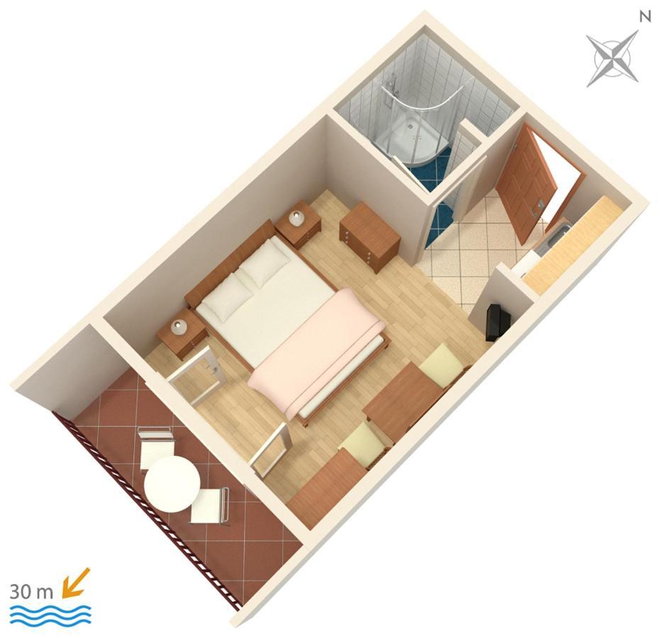 Apartments By The Sea Igrane, Makarska - 311 Luaran gambar